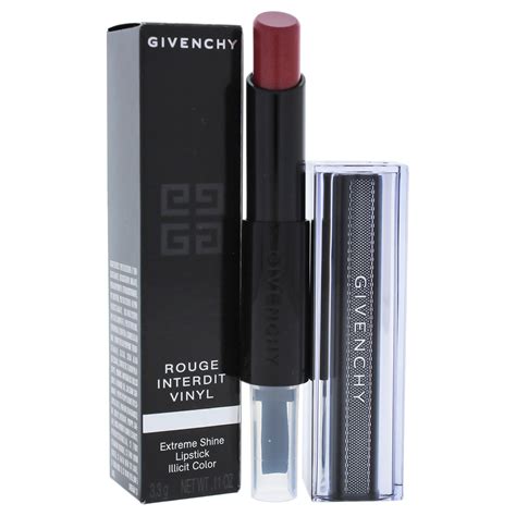 givenchy rouge interdity vinyl lipstick wine|givenchy gloss interdit vinyl swatches.